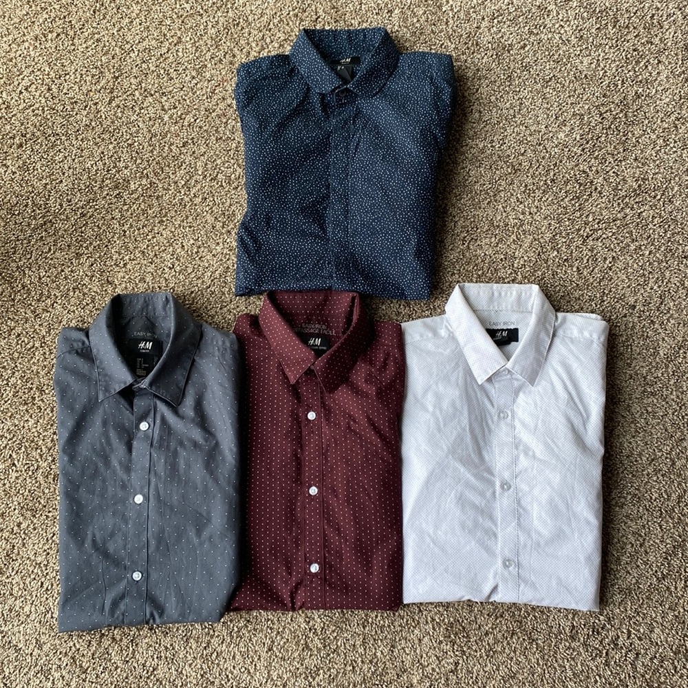 H&M dress shirt bundle